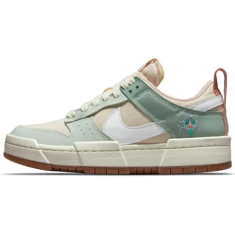 Nike Dunk Disrupt Low Women's Sneakers: Breathable Fabric and Synthetic Leather, Comfortable, Non-Slip, Durable, Lightweight Verifiable, with credentials and supporting global authentication