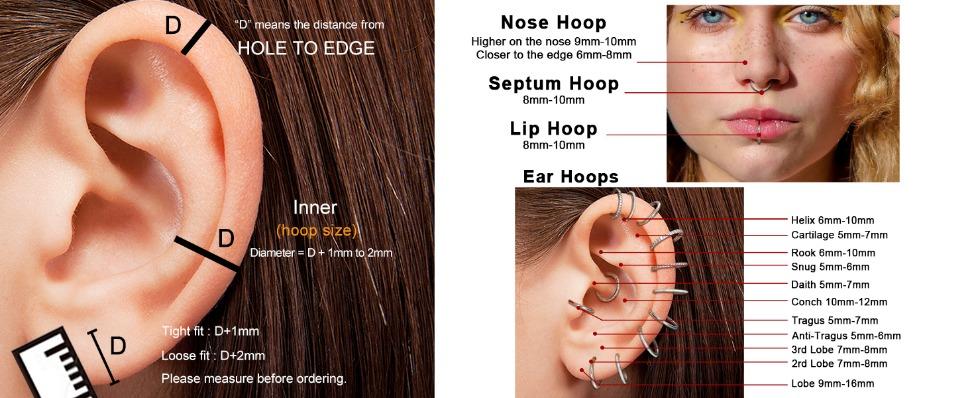 FUNRUN 13Pcs Rook Piercing Jewelry Trendy Eyebrow Lip and Cartilage Rings for Women Made of Surgical Steel Curbed Barbells with Colorful Ball Ends FUNRUN 13Pcs Rook Piercing Jewelry Trendy Eyebrow Lip and Cartilage Rings for Women Made of Surgical Steel Curbed Barbells with Colorful Ball Ends