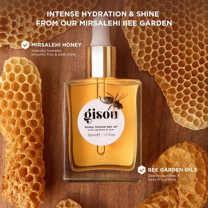 Mini Honey Infused Hair Oil-Size: 0.7 oz/ 20 mL