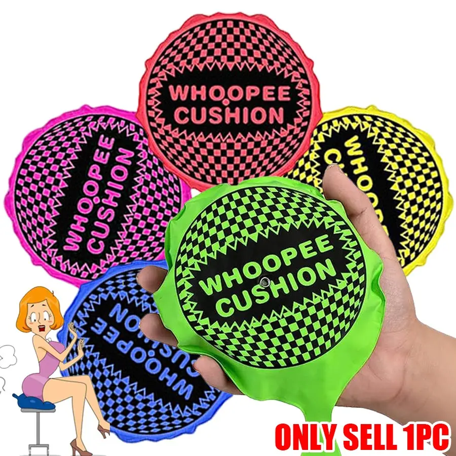 Whoopee Cushion Funny Party Prank, Sponge Butt Pad, Fart Sound Simulator, Fart Noise Maker, Hilarious Joke Props, Novelty Gag Gifts, Party Supplies