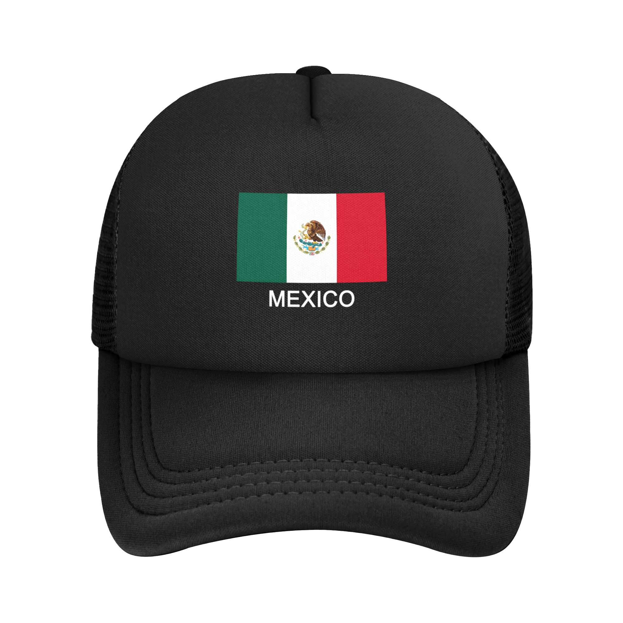 Country Flag Trucker Hat National Emblem Mesh Baseball Cap Adjustable Snapback Closure for USA Canada Mexico Italy France Germany Ukraine Australia Puerto Rico Fans