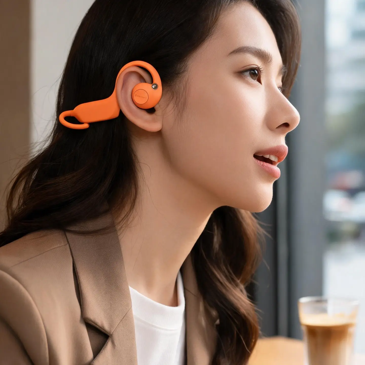 Bone Conduction Sport Headphones with Camera, Wireless Headphones ,8MP POV Camera, Open-Ear Earbuds, Photo&Video Shooting, Audio Recording, Hands-free Call,AI Real Time Translation ,8GB Memory, 10 Hours Music Time , Free APP