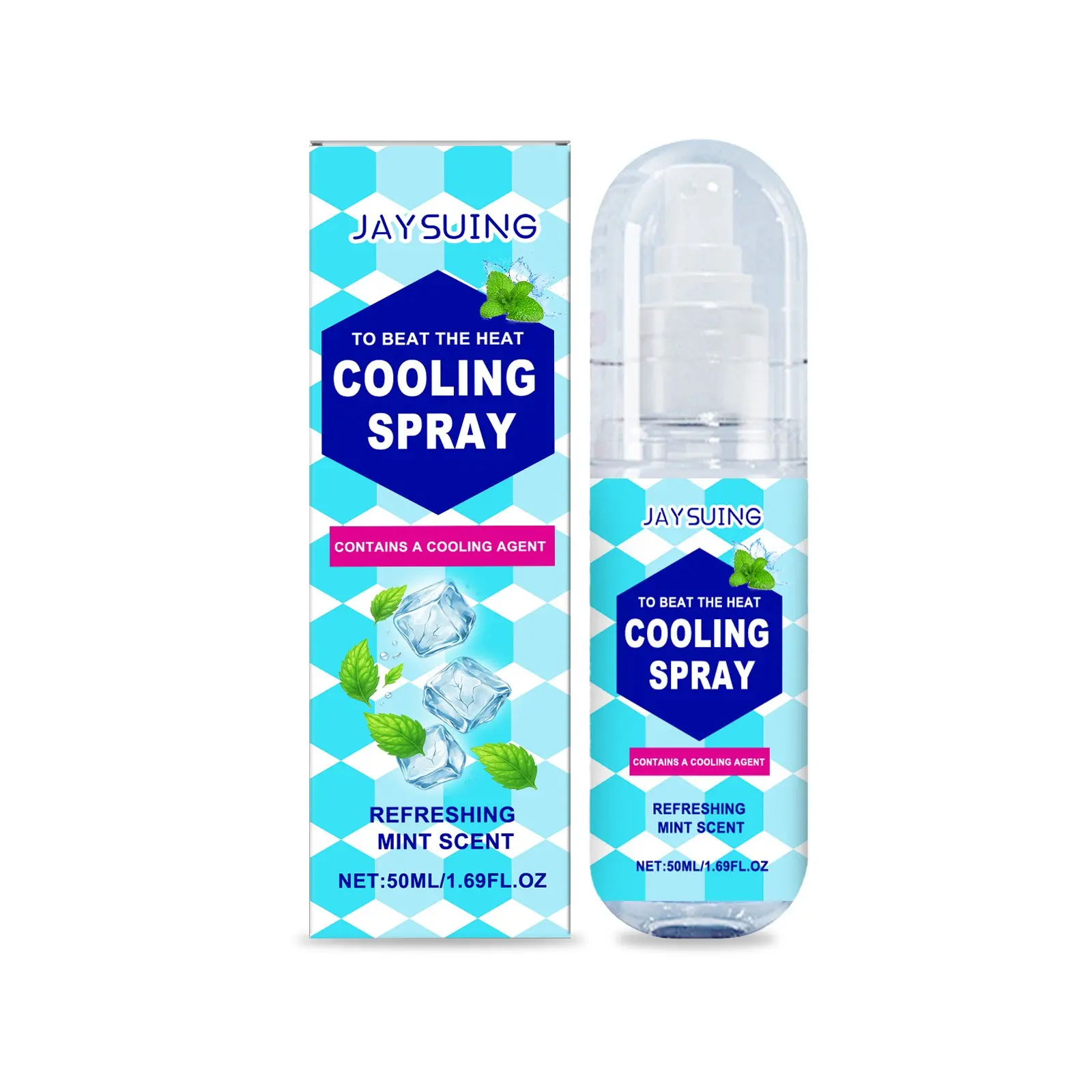 Jaysuing Cooling Mist for Body, Long-Lasting Refreshing Spray, Cools Down Skin, Soothes Dryness, Lightweight Non-Greasy, Ideal for Hot Weather