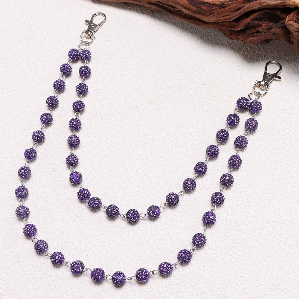 Stylish Multi-Layer Rhinestone Chain Waist Chain for Men, Unique Body Chain Accessory, Ideal for Pant Decoration