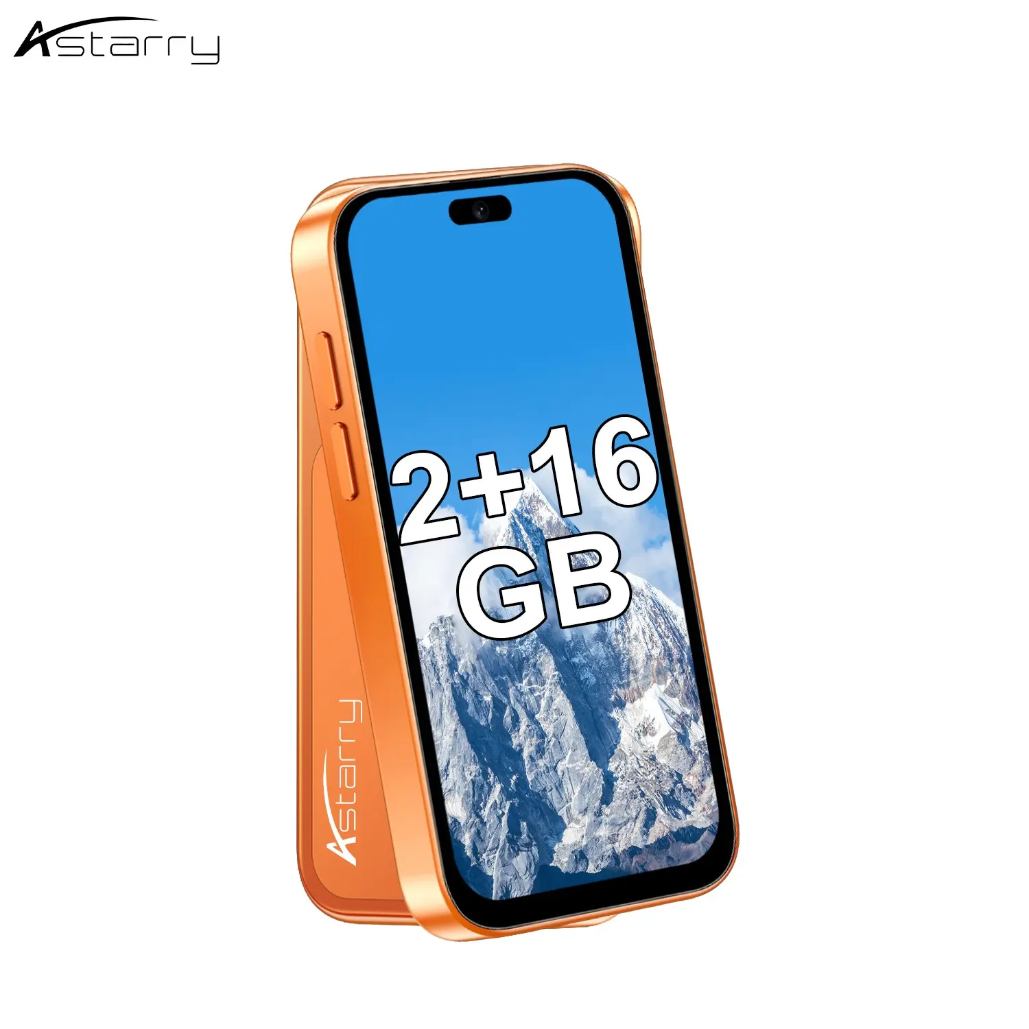 Astarry-Xs17 Pro Smart Mini Phone, 3.75 Inch Screen, 2gb RAM + 16GB Storage, Android 10.0, Dual Sim, WiFi & Bluetooth-compatible, Lightweight Design
