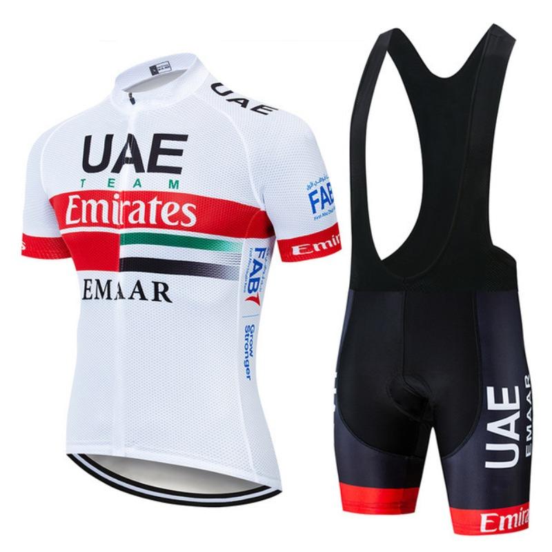 Summer short-sleeved cycling suit, quick-drying road bicycle, bicycle overalls, men's cycling suit. bib tracksuits men