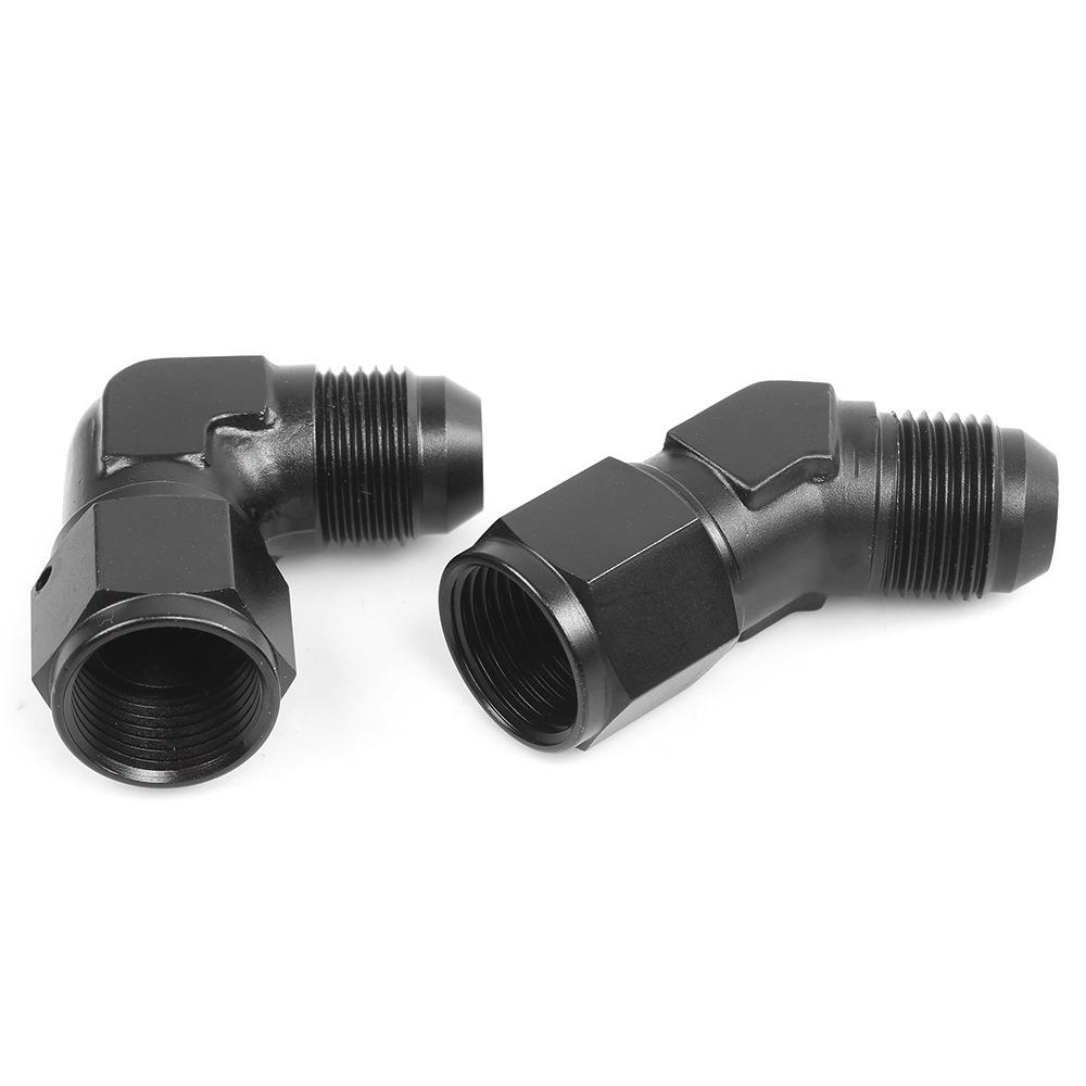 Automotive parts aluminum alloy male-female connector conversion screw forged oil-cooled conversion connector