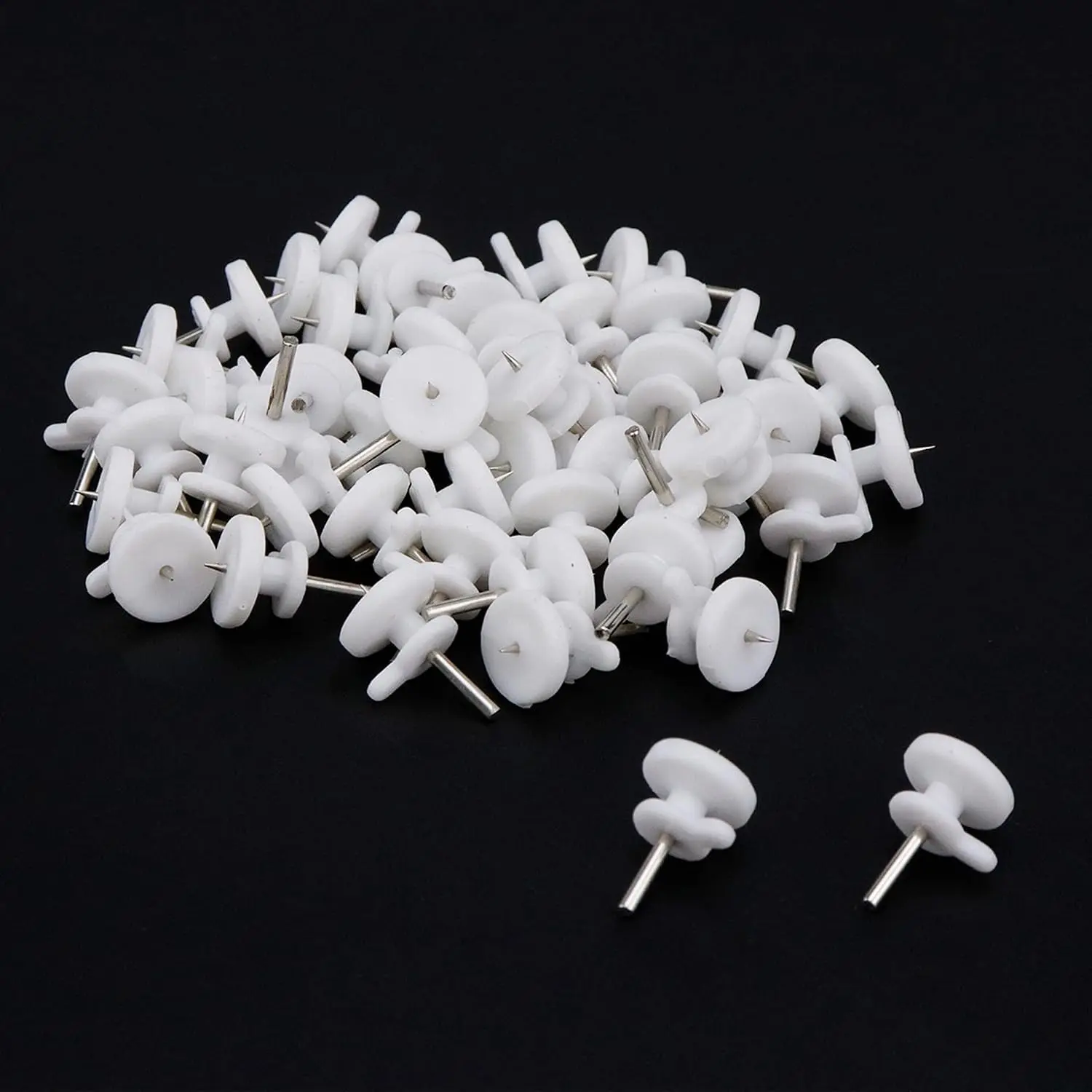 50 PCS Concrete Wall Hooks, Invisible Hardware Hanging Hooks for Hanging Photos and Albums, 0.39"×0.67" Invisible Nail Hangers, Tapestry Hangers