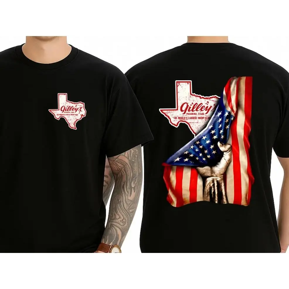 🇺 🇸 🌵 America Gilleys Texas T-Shirt, Urban Cowboy Shirt, Gift For Fan, For Men, For Women