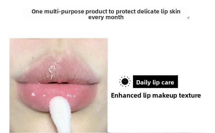 Crystal Jelly Lip Oil – High-Shine, Non-Sticky, Hydrating, Reduces Lip Lines, Moisturizing Gloss for Smooth & Plump Lips, by Gegebear