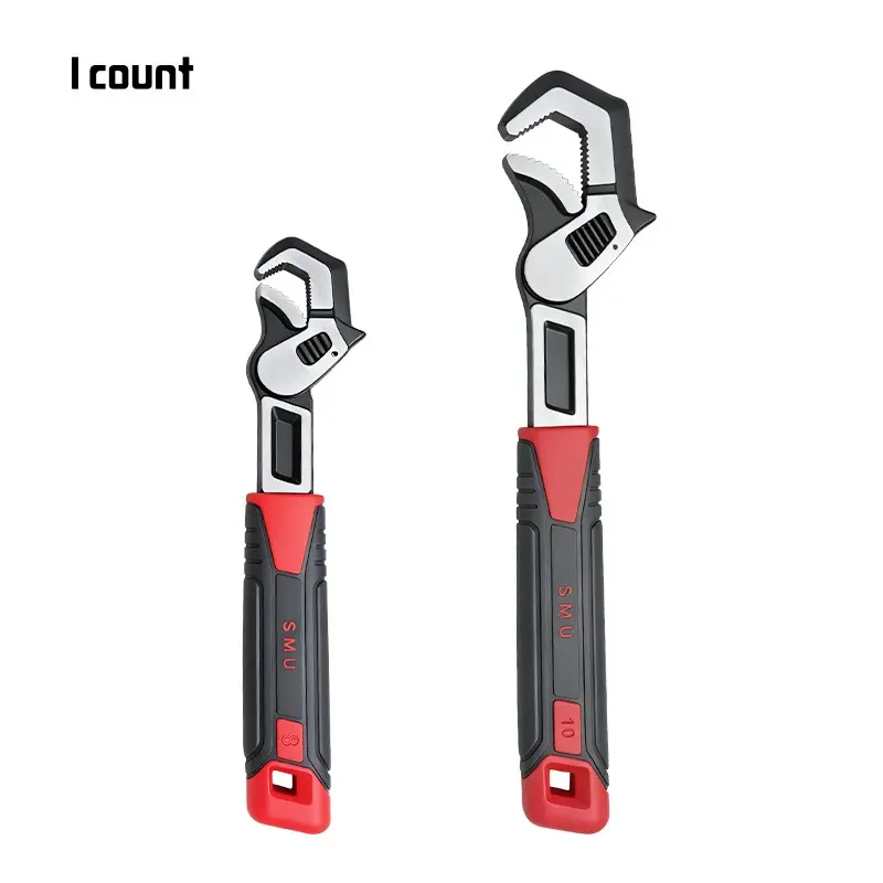 Multi-Use Multifunctional Wrench with Self-Locking Design, Fits Various Screw Models, Durable Jaw Type, Ideal for Home Repair and Industrial Use