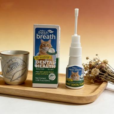 Paika Pet Cat Oral Spray, Liquid Mouth Care for Cats, Single Item Pack, No Ca Prop 65 Requirement, Ideal for Cat Owners