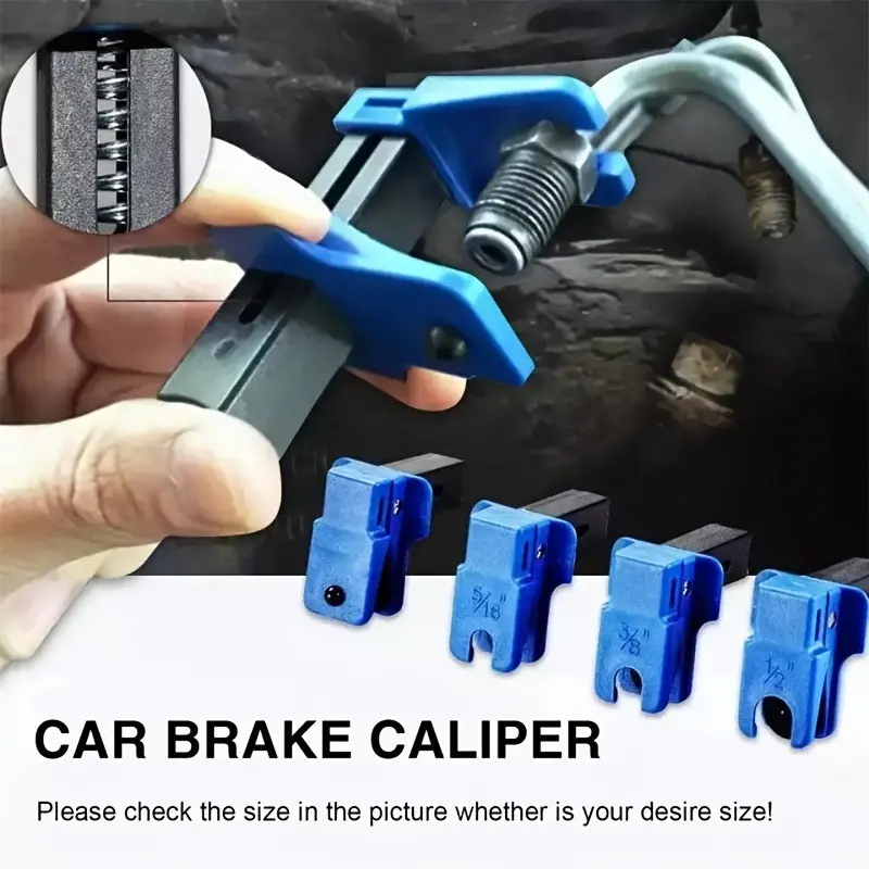 Brake Fluid Nozzle Clamp, Box Car Brake Fluid Hose Plug, Brake Fluid Tool, Brake Fluid Tube, Prevents Oil Leakage, Automotive Tool, Automotive Maintenance Tools