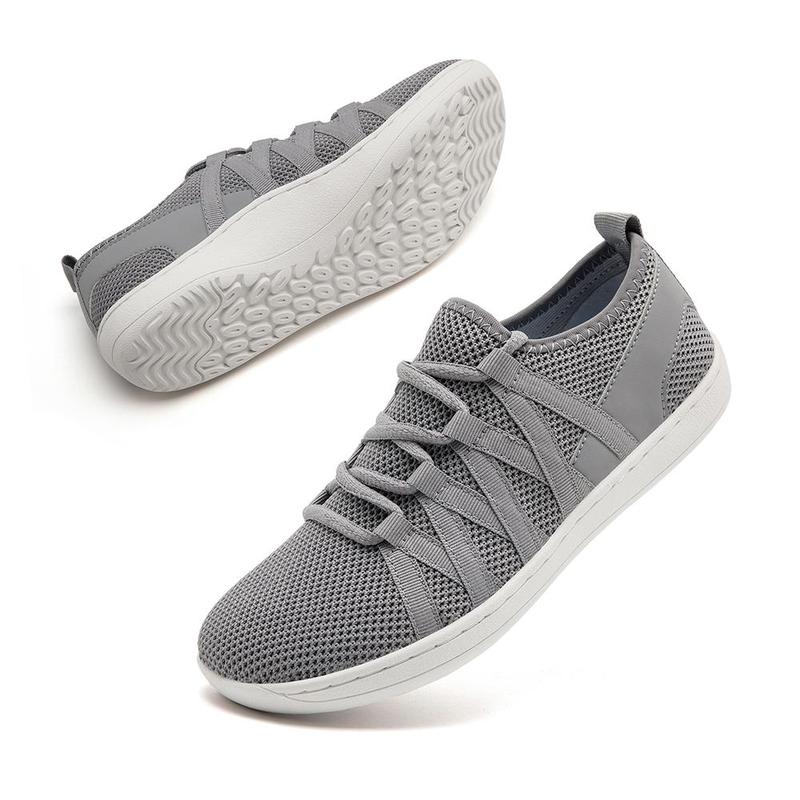 Women's Barefoot Sneakers Wide Minimalist Walking Shoes Comfort Trainer Footwear Athletic Runner Closed Training Sports Shoes Casual Running Gift for Girls