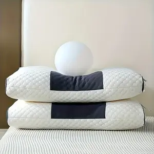 Grade Cervical Pillow with Breathable Knitted Cover, Neck Alignment & Spinal Health, Bed and Home Use, Medium Firmness