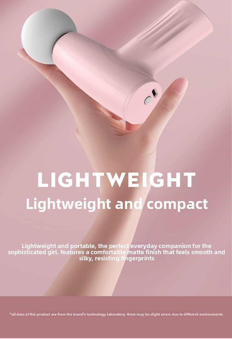 Mini fascia gun muscle massager, massage stick, vibration massage fascia device, mini fascia instrument