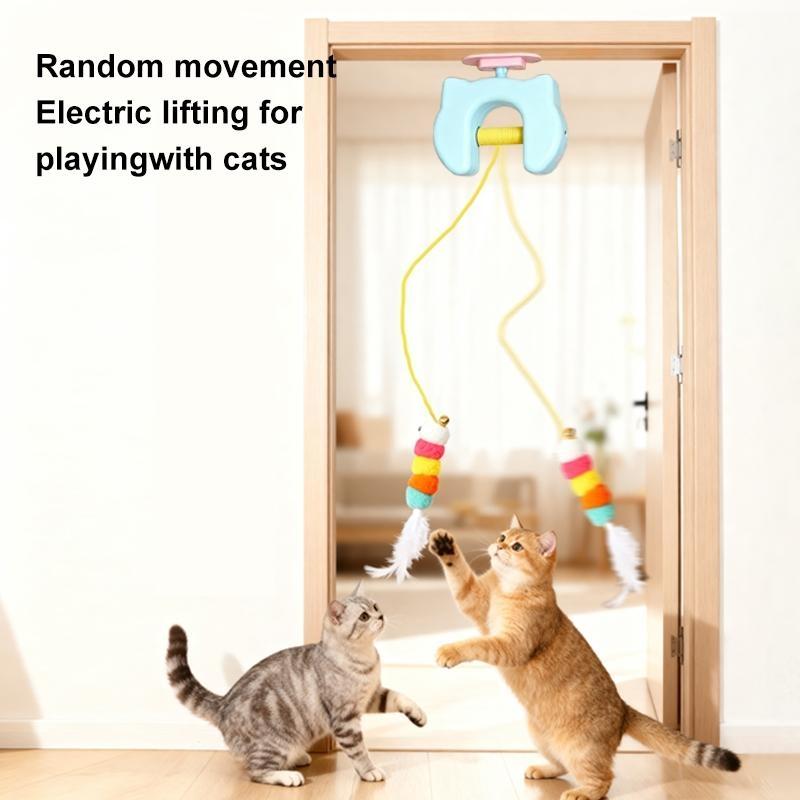 Automatic Cat Toy – Door Hanging Interactive Ball for Self Play & Energy Release