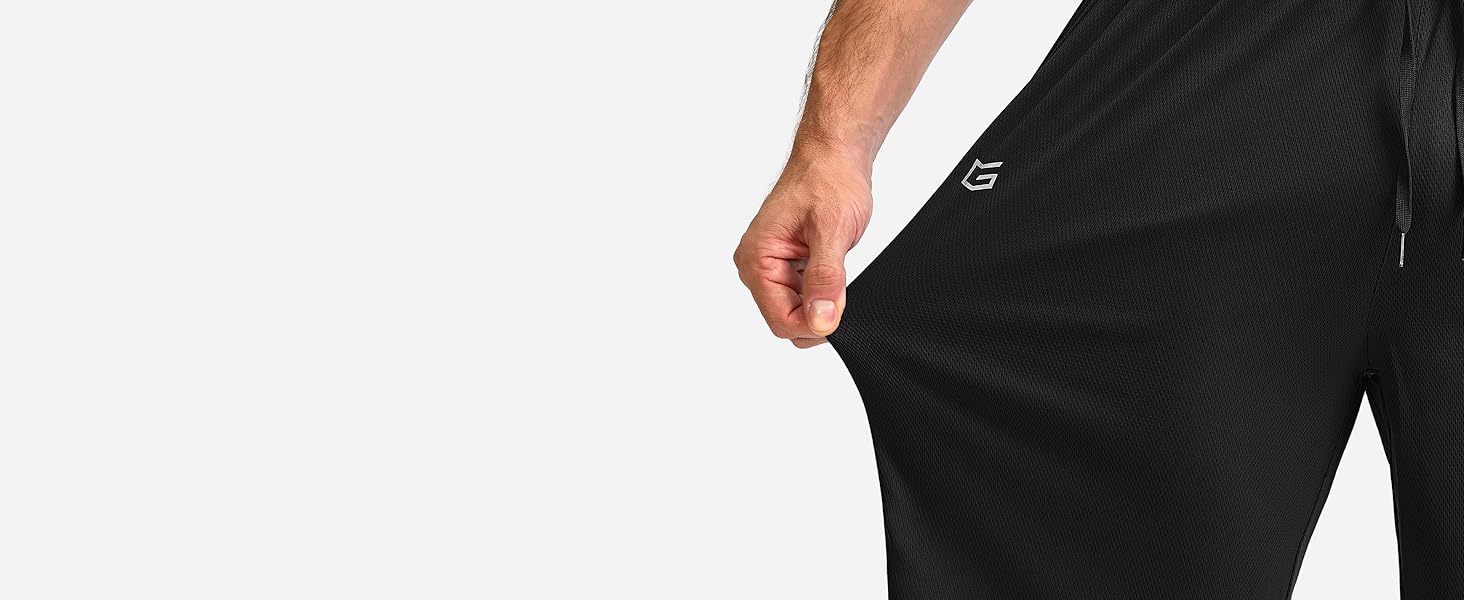 Men's Athletic Shorts with Pockets 11" Long Basketball Shorts Lightweight Quick Dry Gym Workout Shorts for Men