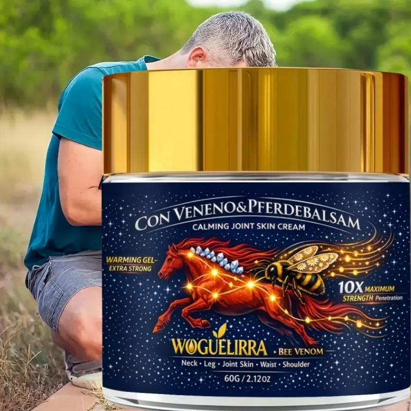 Powerful Joint Care Cream, Quick Relief for Knees, Hands, Feet, Elbows, Shoulders, Natural Formula, Moisturizing, No Fragrance