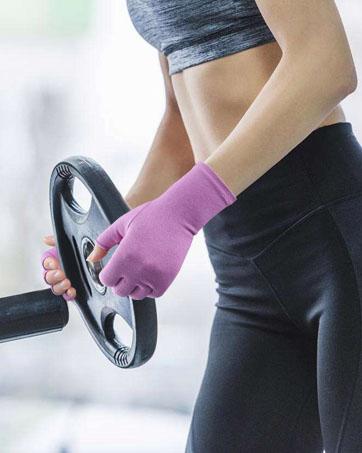 2 Pairs Copper Arthritis Gloves, Fingerless Compression Gloves for Men and Women, Pain Relief and Healing for Arthritis Hand, Carpal Tunnel, Typing and Daily Work (Black, Medium)