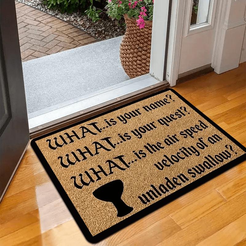 Outdoor Doormat for Home Decoration Suitable for Indoor Use As Well. This Welcome Mat Is Ideal for The Front Door and Perfect for Enhancing Decor in The for Home, Bedroom, Bathroom