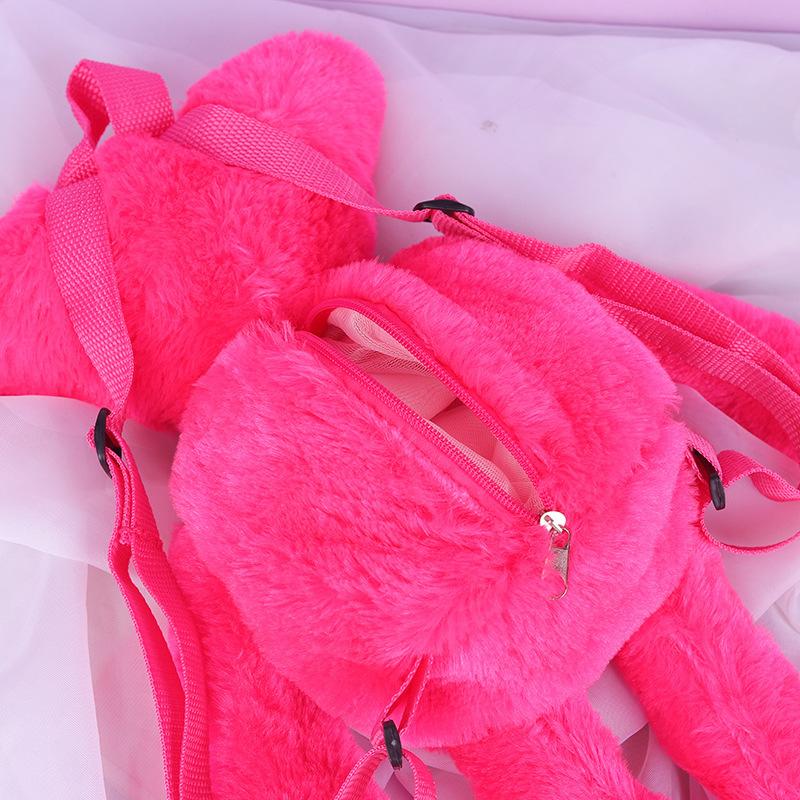 60cm Huggy Wuggy Plush Doll Backpack, Soft Poppy Playtime Plush Bag, Cartoon Monster Backpack for Kids, Perfect for School, Travel & Cosplay