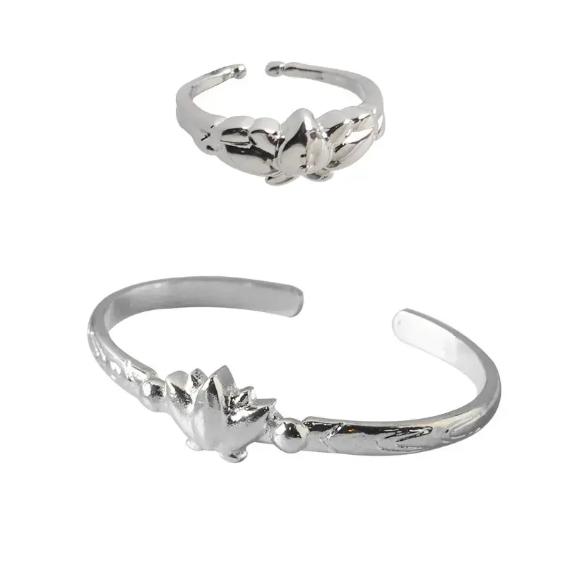 TOP  Halloween Japanese anime surrounding buried Fulilian Frenxiu Tarximer mirror lotus ring bracelet openingCool