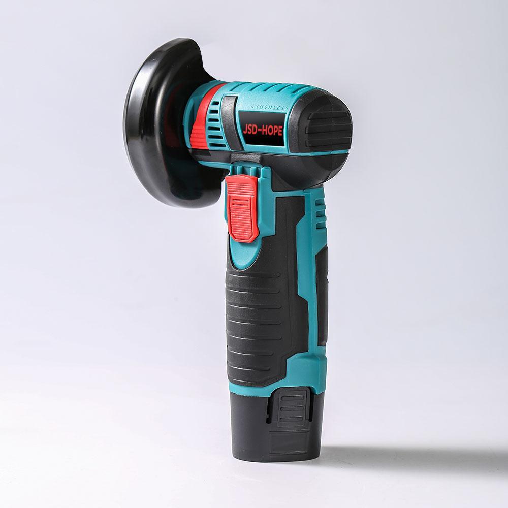 JSD-HOPE 12V Brushless Angle Grinder, Cordless Lithium Battery Grinder, Multifunctional Angle Grinder, Cutting Tool, Small Hand Grinder