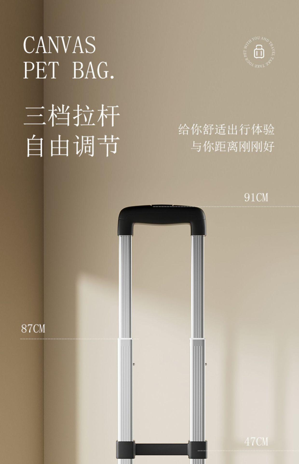 Pet Travel Carrier, Large Size, Portable, Multifunctional, Affordable & Stylish  Large Multifunctional Pet Travel Carrier, Portable, Cost-Effective & Attractive Pet Travel Carrie Pet Suitcase Large / Extra Large Portable