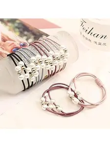 Free gift - Yonovahair-Korean-style trendy pink pearl hair tie