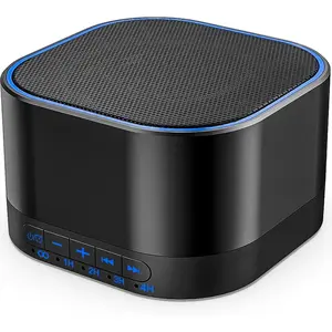 Sound White Noise Machine with 20 Non Looping Natural Soothing Sounds and Memory Function 32 Levels of Volume Powered by AC or USB and Sleep Sound Timer Therapy for Baby Kids Adults