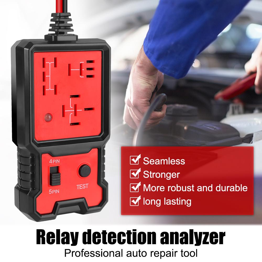 Automotive Relay Tester Tool for Winter, 12V/24V Car Relay Tester, Automotive Relay Tester Tool 2025, Code Readers and Scan Tools, Diagnostic, Test and Measurement Tools,TikTokShopBlackFriday, gift for men, Christmas gift