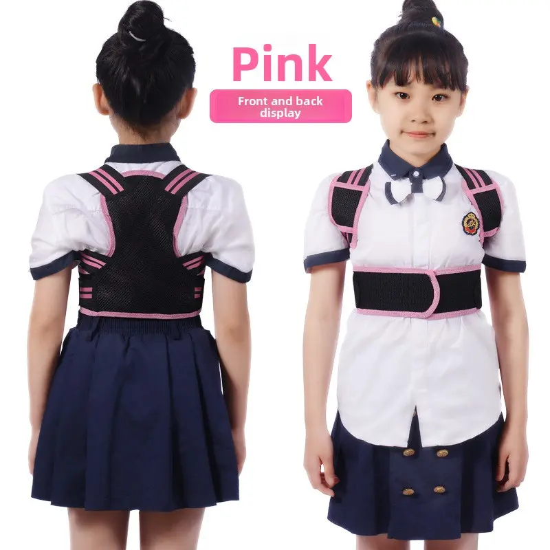 Kids' anti-hunchback posture corrector belt - back straightener for students - shoulder opener - posture correction device
