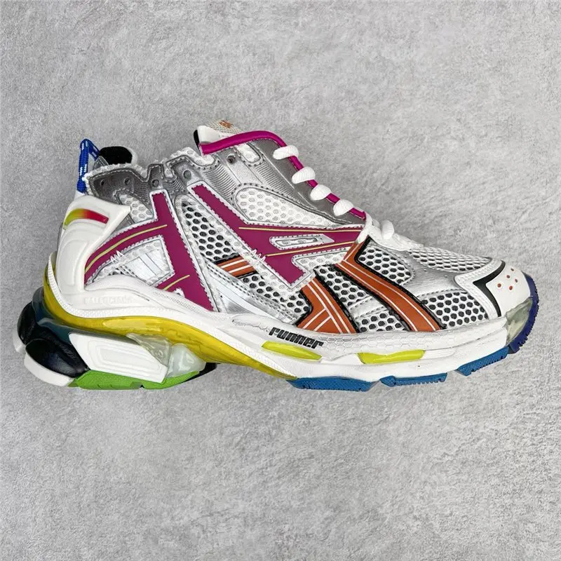 2026 Dad Shoes Paris 7th Generation Running Shoes RUNNER Vintage Height-Increasing Sneakers for Men and Women