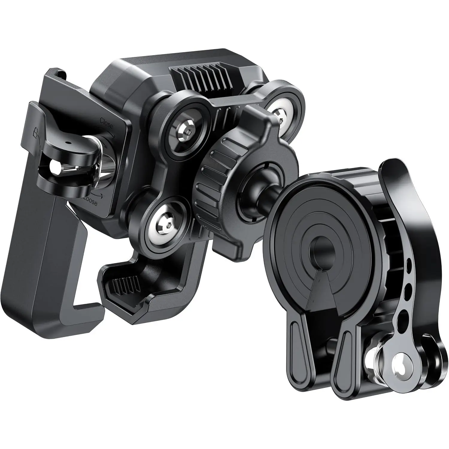 -Phone-Mount &  Phone Holder - Durable Phone Holder for  and ,  Phone Mount, Fits  Smartphones (Black)