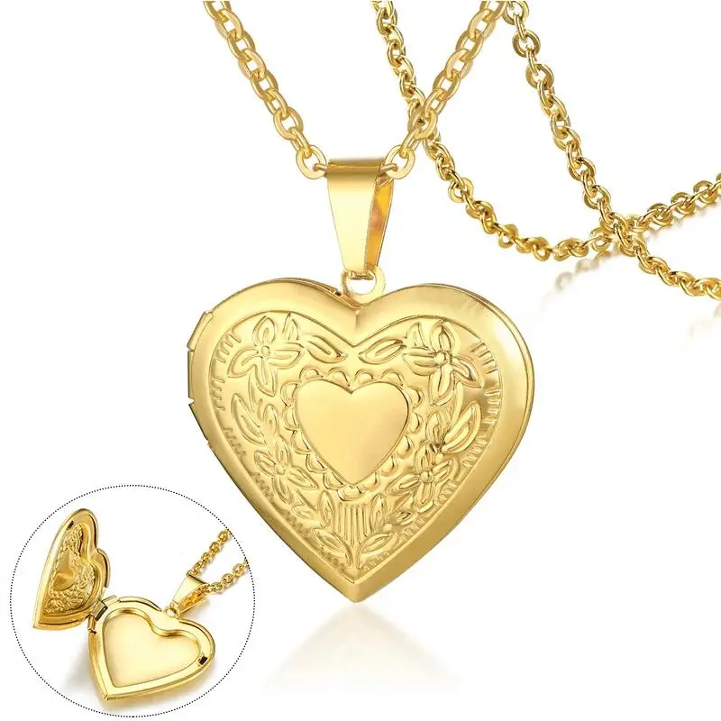 Vintage Letter Detail Locket Necklace with Metal Coating, Long Chain for Girls & Unisex Everyday Wear - Openable Waterproof Reliquary, Boxed Birthday Gift, Initial Necklaces, Everyday Use, Reliquary Locket, Unisex Wear, Can Be Opened