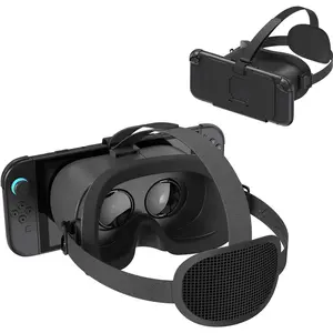 VR Headset for   2 (2025),  2  Reality VR Glasses with Adjustable  Lenses and Comfortable  Strap,  Goggles for  2 Accessories ( Black)
