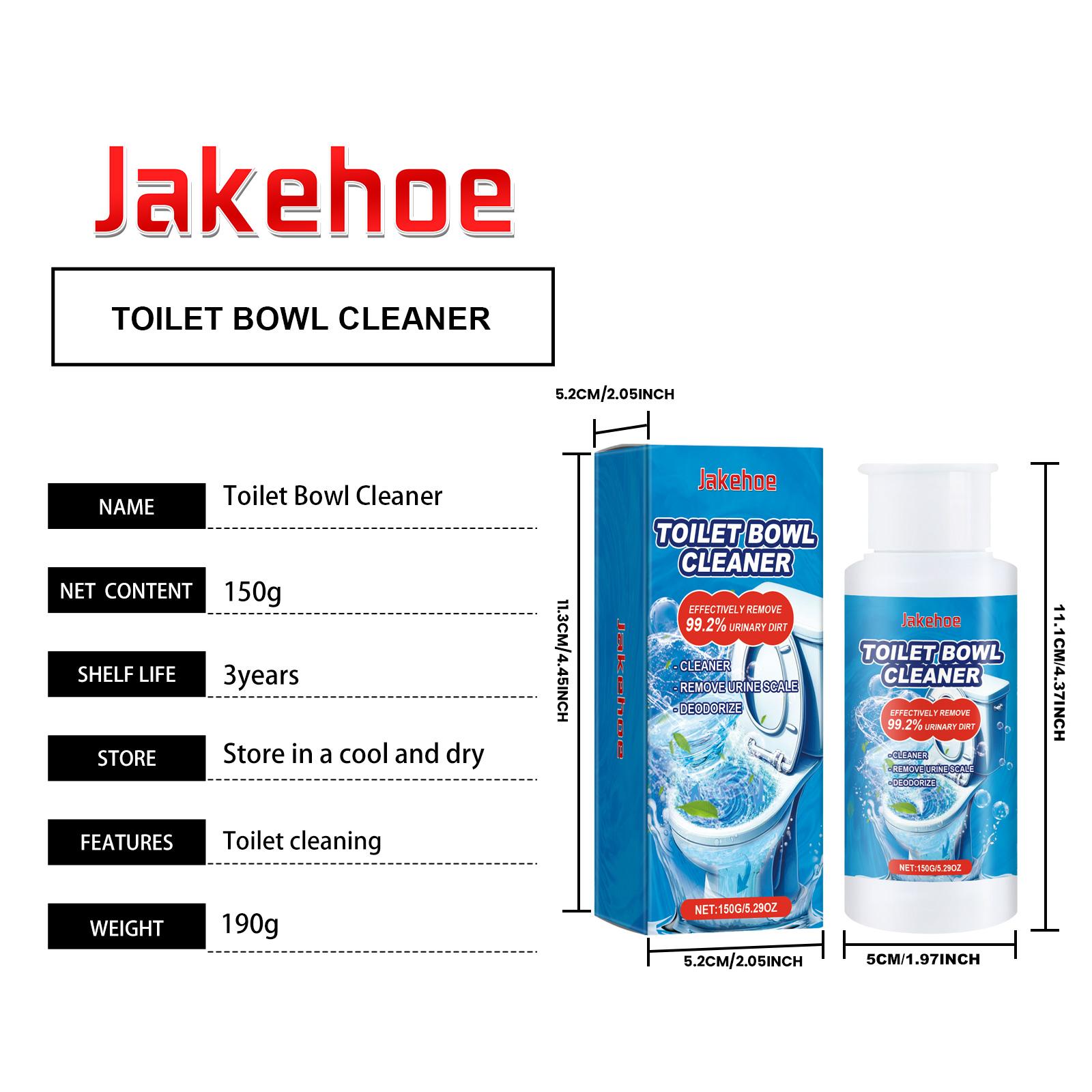 Jakehoe Splash Foam Toilet Cleaner, Toilet Seat Cleaner Decontamination Decontamination Deodorant Toilet Cleaner