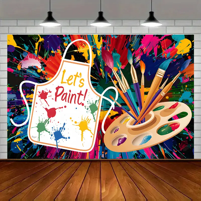 Colorful Art Splash Design Tapestry, Suitable for Various Decorations Such As Home And Room Decor, Christmas Themes, Wall Adornments, And Party Supplies Or Gifts