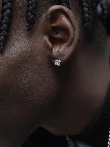 4pcs Simple Style Copper Zircon Ear Cuffs, Magnetic Design Unisex Jewelry Gift, Casual All-Season Accessory for Daily Wear, Cubic Zirconia