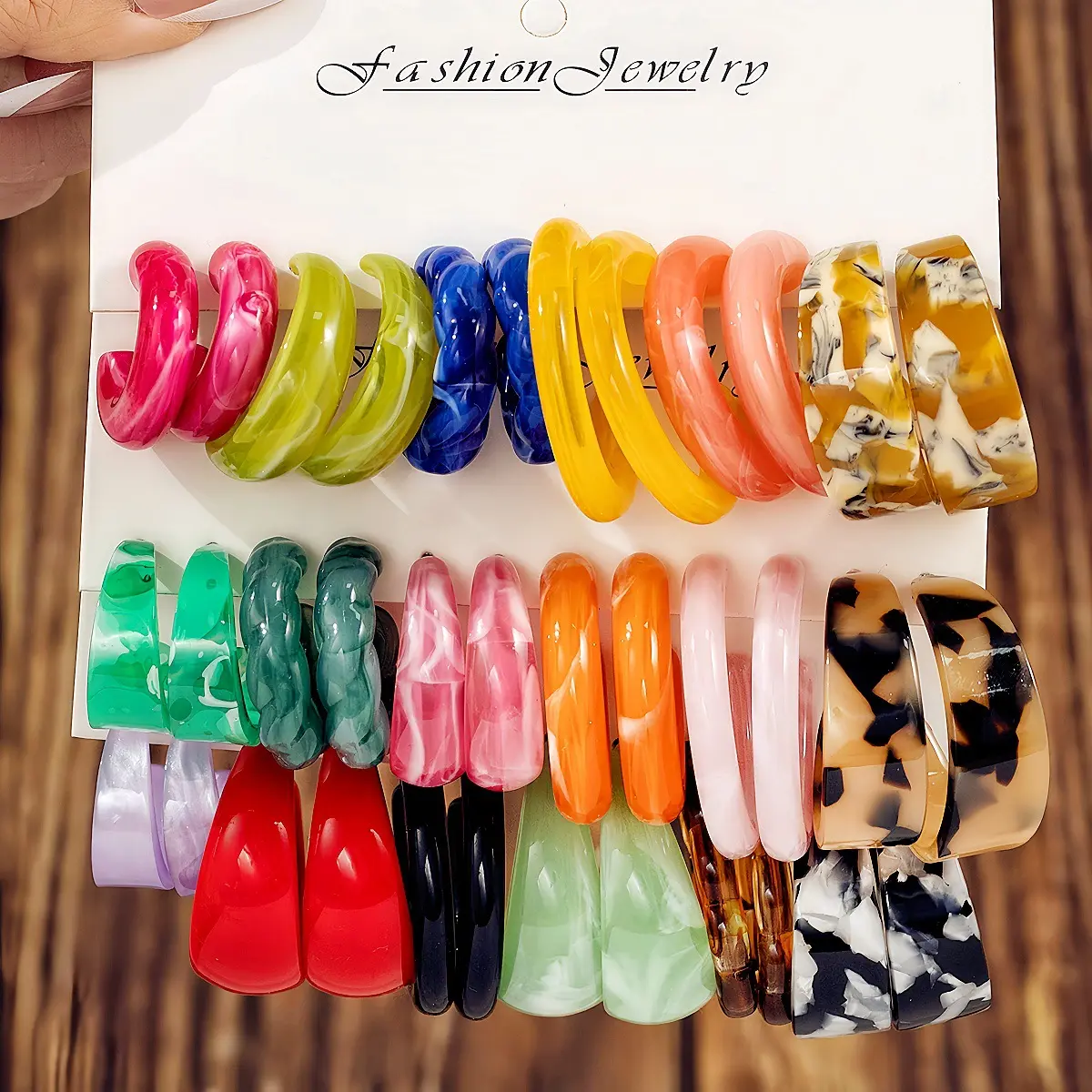 Luxury Crystal C-Shape Ear Cuff Set For Women, European American Trendy Tassel Multi-Pack Non-Piercing Stackable Jewelry Daily Party Accessory