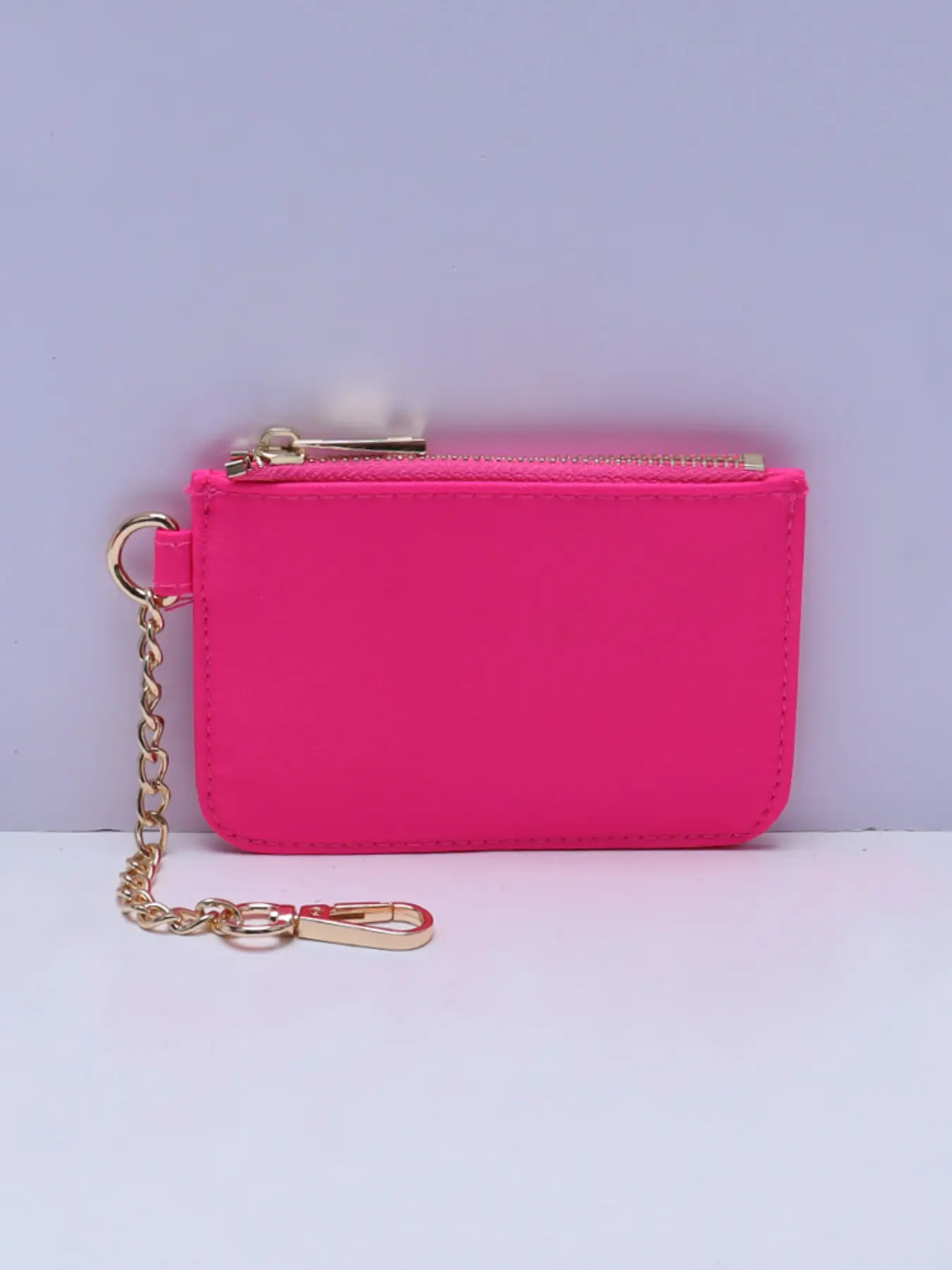 Dragon Fruit Color Nylon Keychain Wallet, Waterproof and Durable, Holds Keys, Coins, Cards, Perfect for Daily Use and Travel
