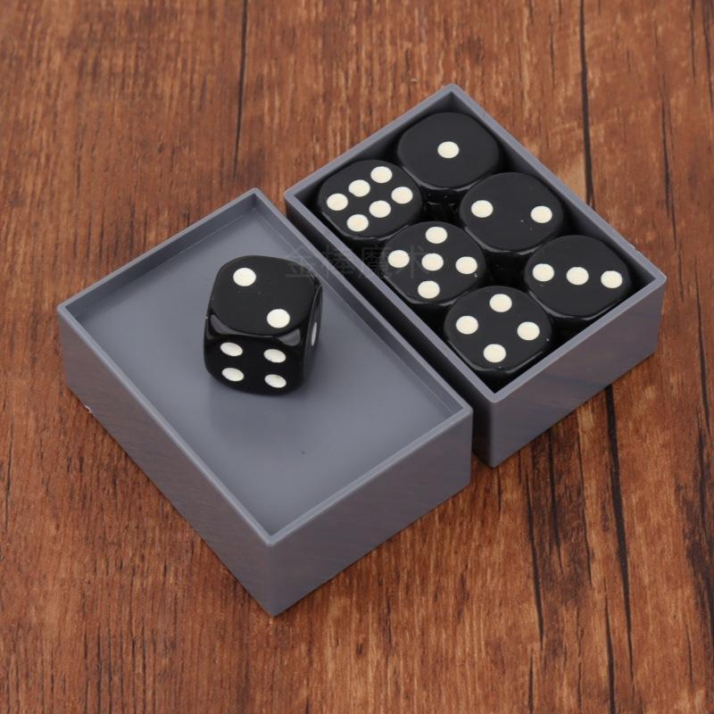 6 Pcs/Box Predict Miracle Dice Turn All Dice Into 6 Magie Toy Magicians Shows Illusion Props Children's Toys Gifts Magic Tricks