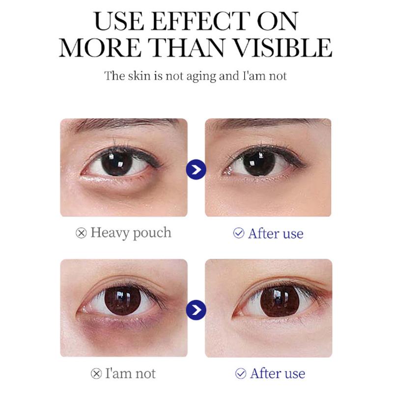 Instant Eye Bag Removal Cream Collagen Anti-wrinkle Fade Fine Lines Firming Skin Anti Dark Circle Puffiness Brighten Eye Care
