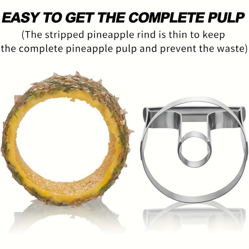 Stainless Steel Pineapple Cutter Corer, Peeler Fruit Slicer Corer Remover Kitchen Tool