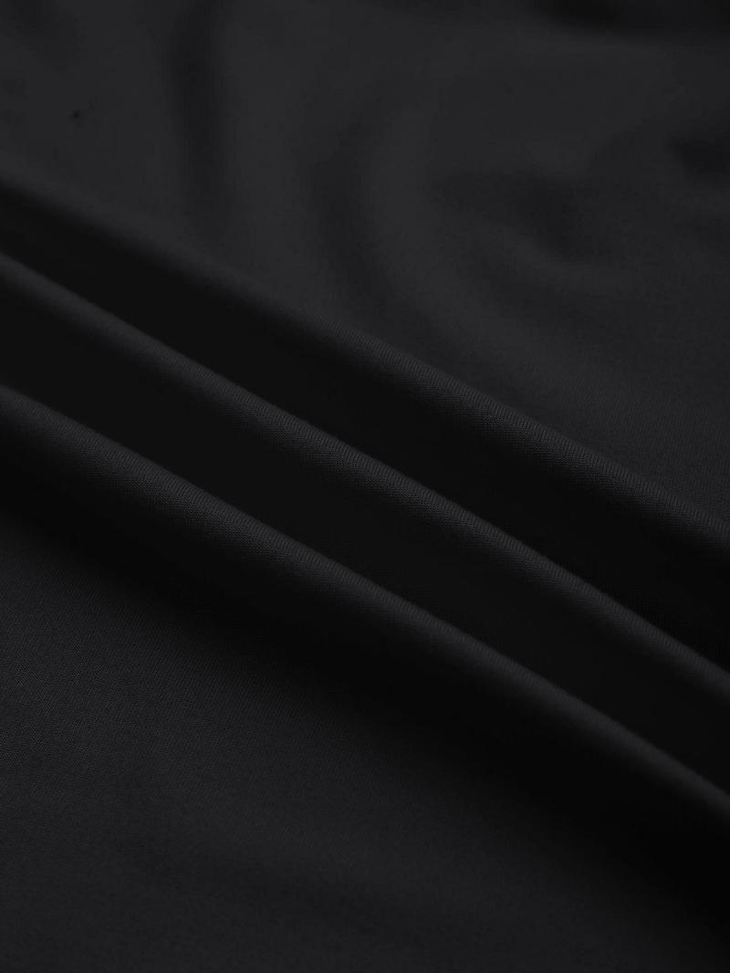 Women's patchwork knotted side ruched long-sleeved mini dress