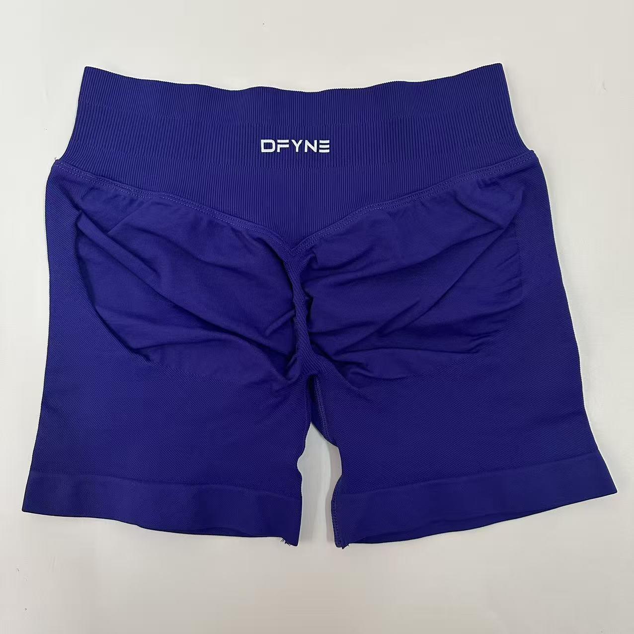 Dfyne Impact Women's Yoga Shorts, Tighten the Buttocks, High-Waist Stretch, Suitable for Exercise and Fitness, As Well as Outdoor Cycling.