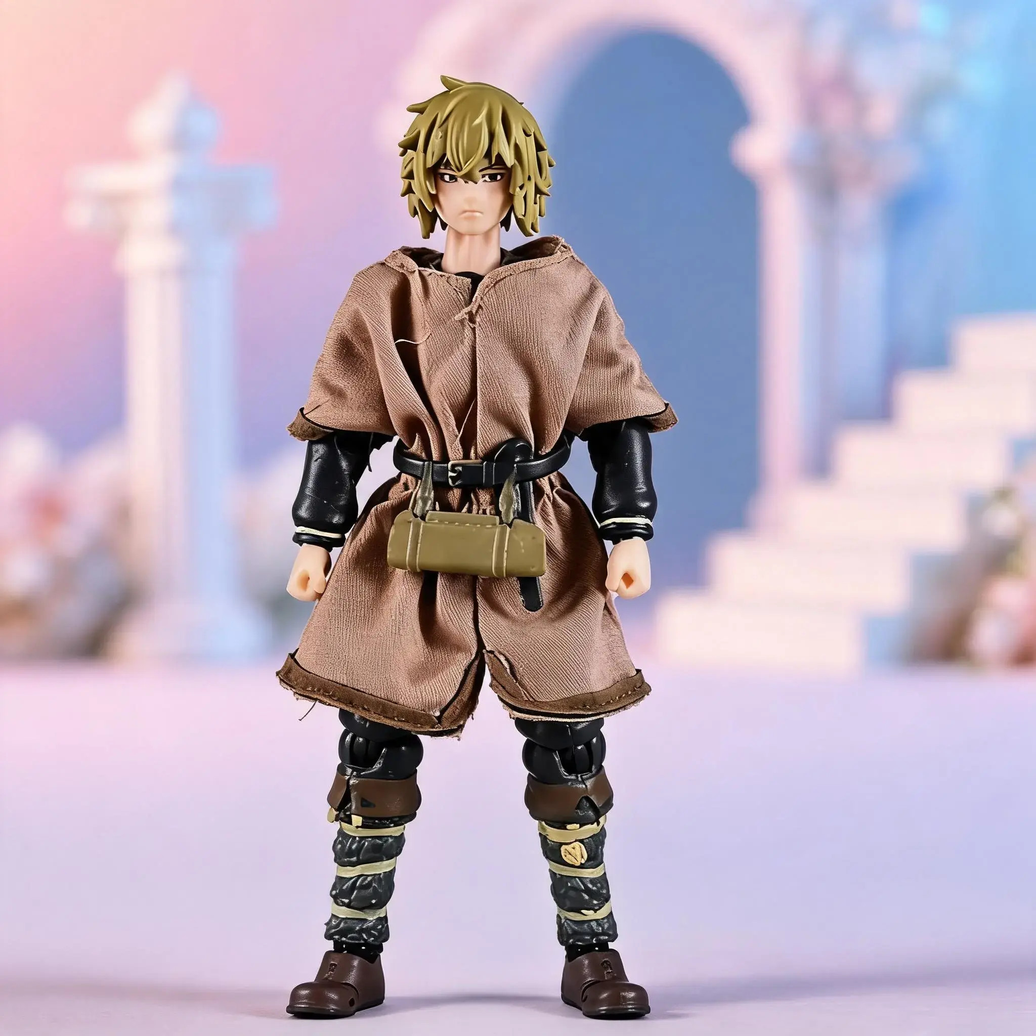 Figma Ice Saga Thorfinn Action Figure, Collectible PVC Figure, No Precious Metal Plating, Classic Viking Warrior Design, Multiple Poses & Accessories Included