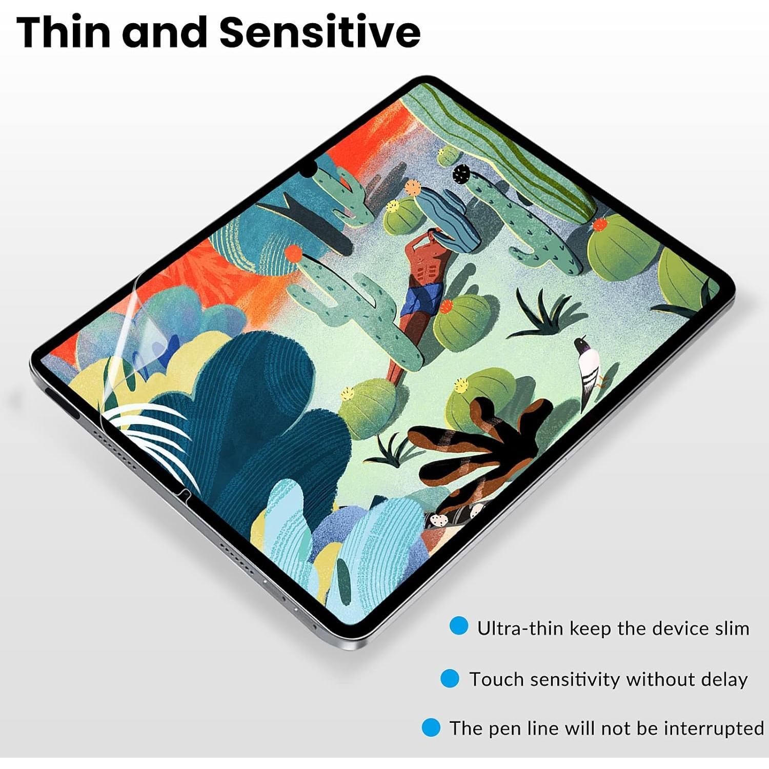 BASIC SUPPLY [2 PACK] Paper Screen Protector for iPad mini 7 (A17 Pro)/ iPad Mini 6 (2021, 8.3 inch), Matte PET Film for iPad Mini 6th Generation, Write and Draw Like on Paper, Anti-Glare Screen Protector