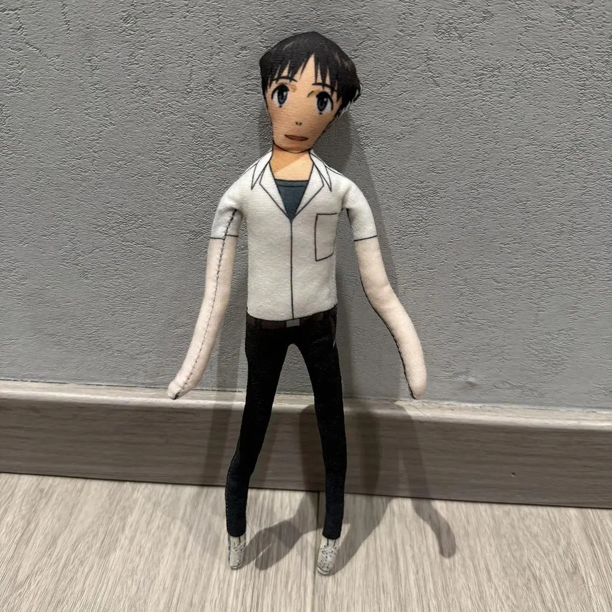 New Anime Asuka Plush Doll Ikari Shinji Ayanami Rei Nagisa Kaworu Abstract Doll Home Decor Funny Twistable Cartoon Figure Props